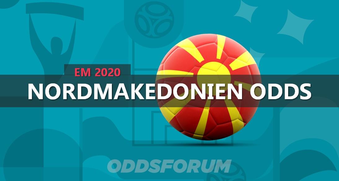 Nordmakedoniens odds ved EM 2020 i fodbold