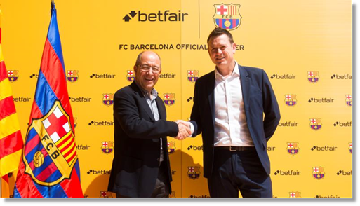 Betfair er ny partner med FC Barcelona