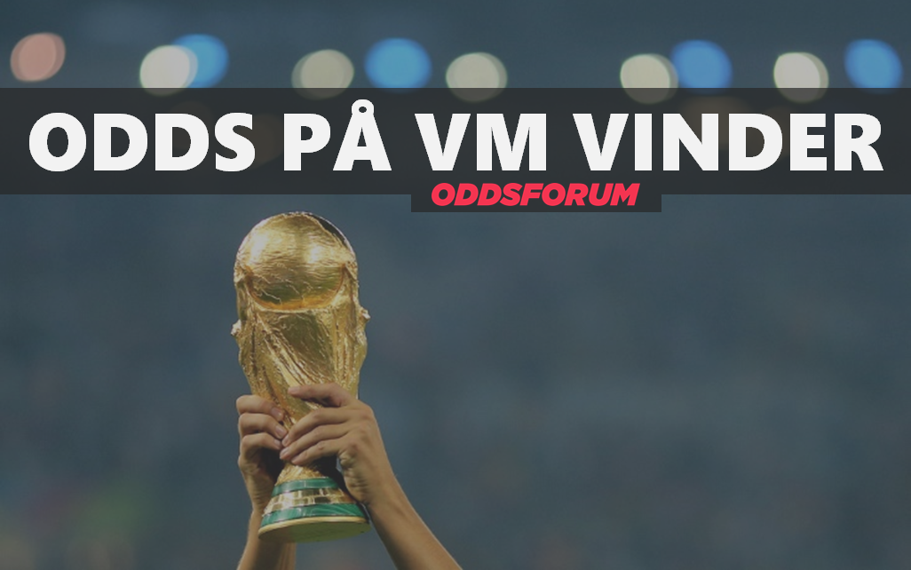 Odds på vinderen af VM 2018 i fodbold