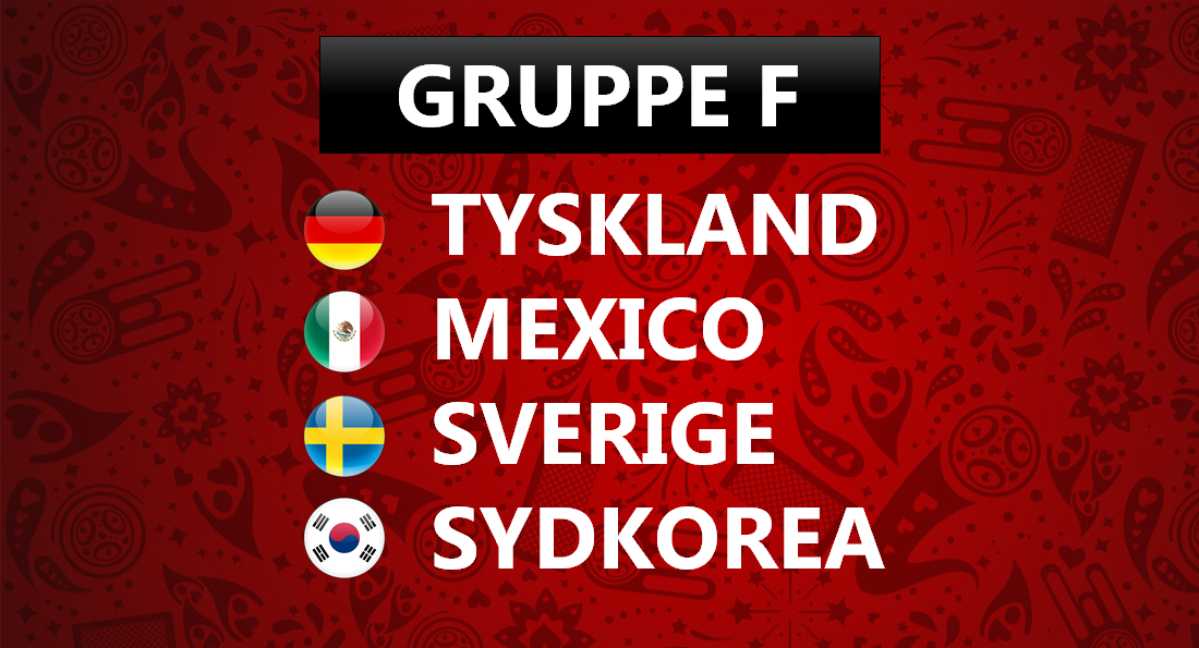 Gruppe F VM 2018: Odds og optakt på Tyskland og Sveriges VM-pulje