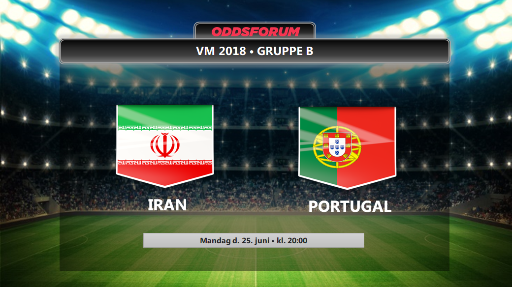 Iran - Portugal odds: Læs optakt og livestream på opgøret i Gruppe B her