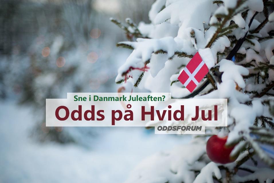 Odds på Hvid Jul i Danmark: - Kommer der sne d. 24. december 2018?