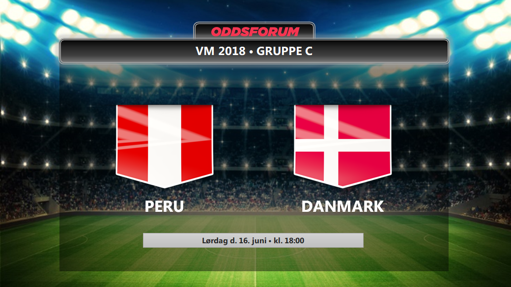 Peru - Danmark odds: Se Danmarks startopstilling i VM kampen mod Peru