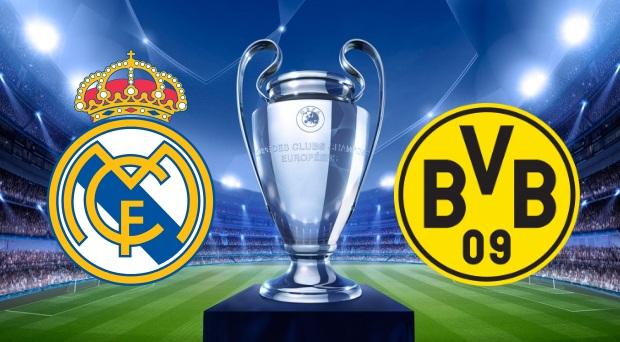 Real Madrid vs Dortmund odds: Få 3.10 på Under 2,5 mål