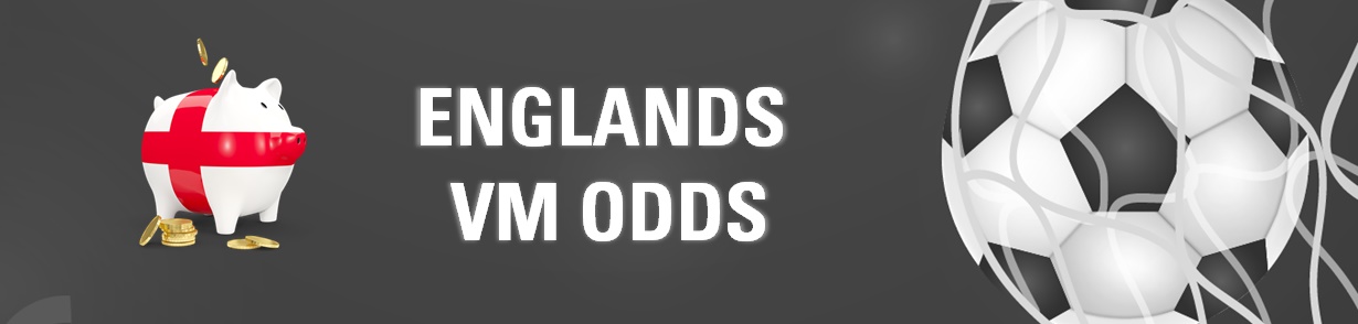 Englands odds ved VM 2022 i fodbold