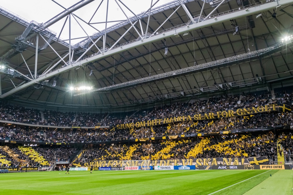 Friends Arena i Solna ved Stockholm