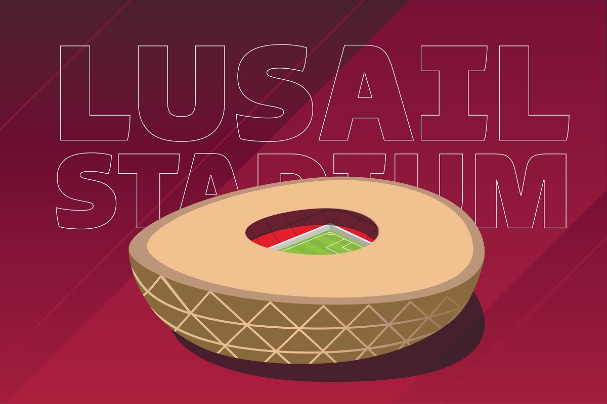 Lusail Iconic Stadium illustration