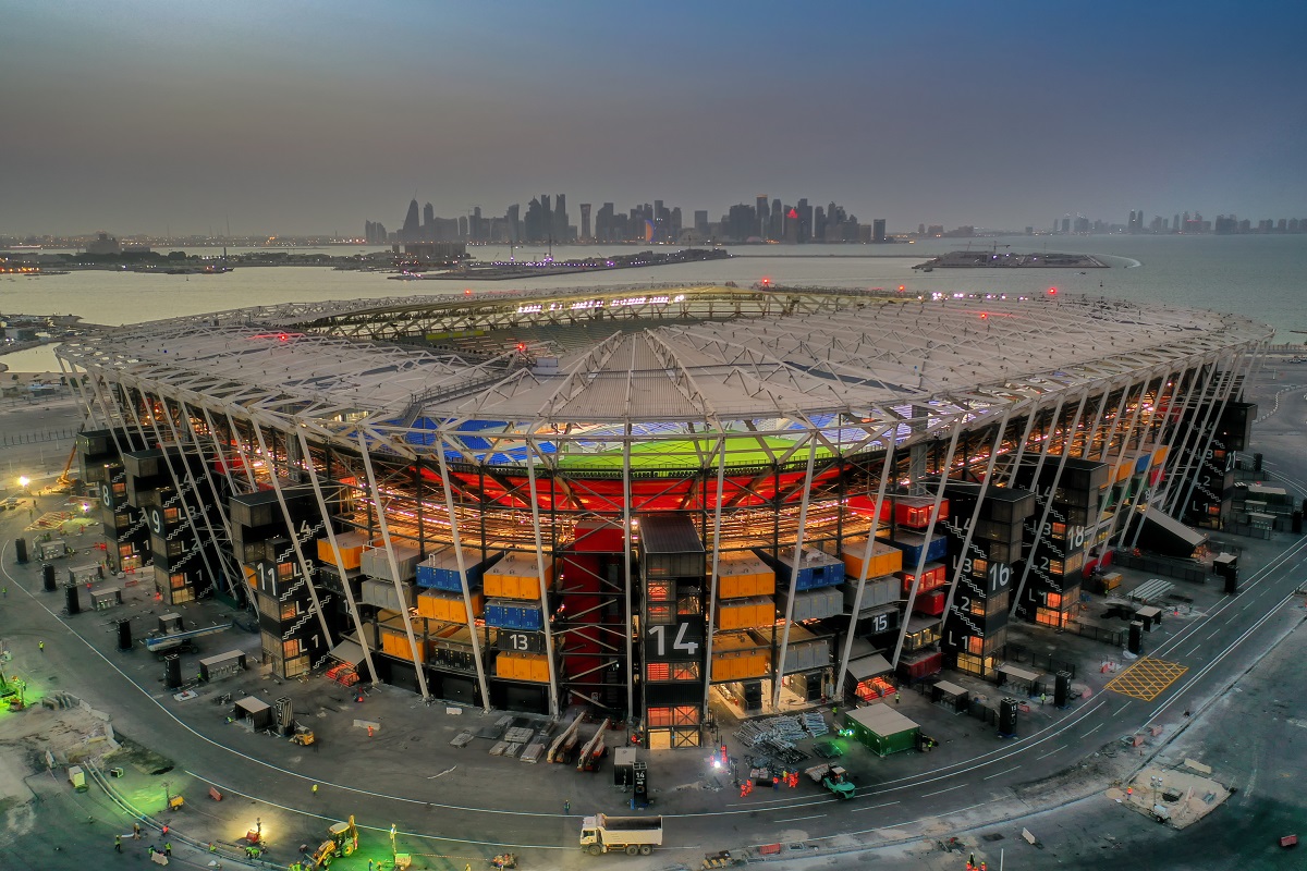 Stadium 974 ved VM 2022 i Qatar
