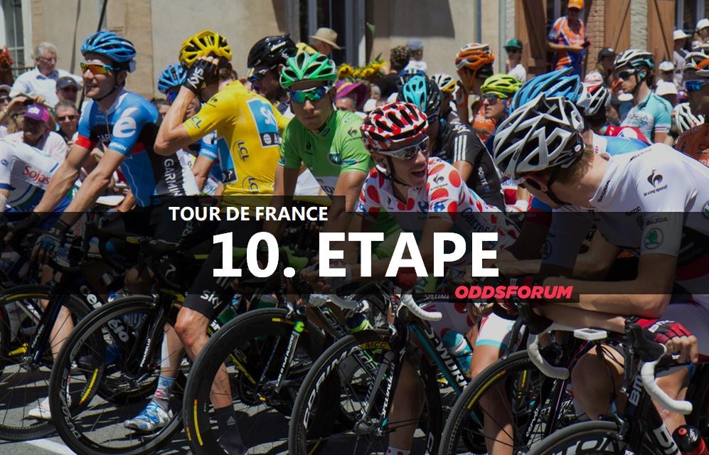 10. etape i Tour de France 2019