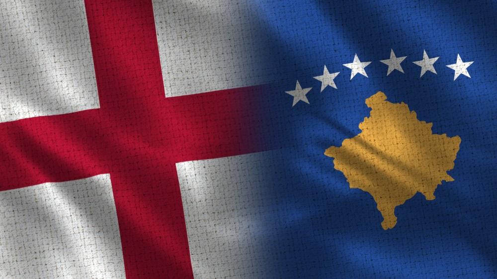 England - Kosovo flag