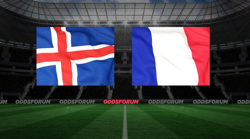 Island vs Frankrig