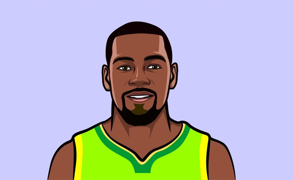 Kevin Durant illustration