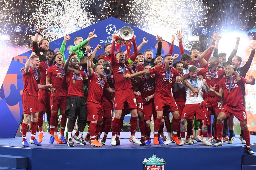 Liverpool fejrer Champions League sejren i 2018/19