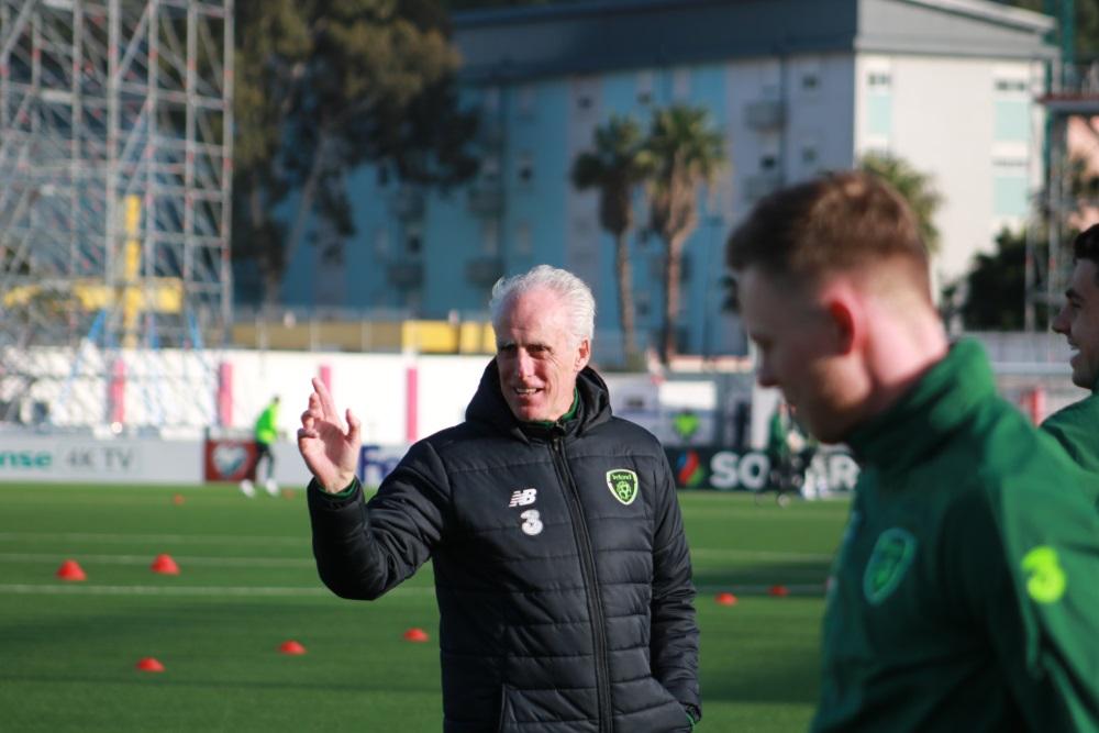 Irlands landstræner Mick McCarthy