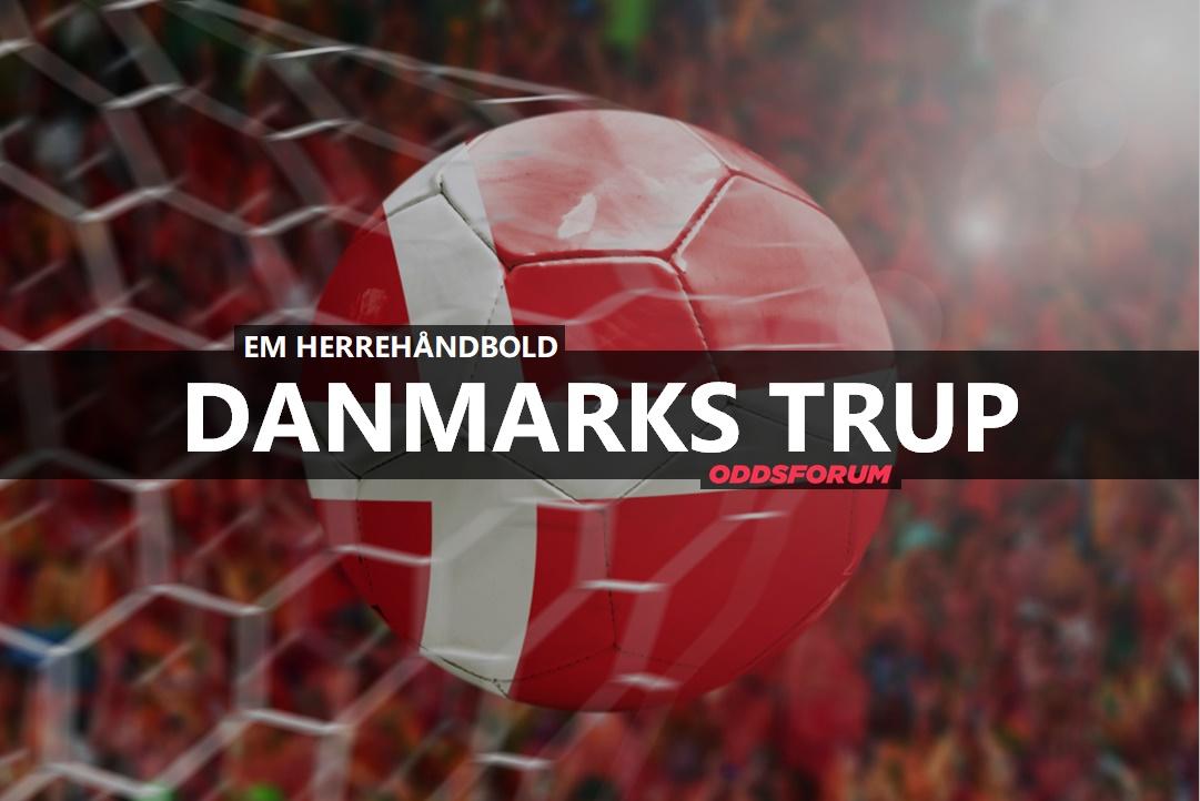 Danmarks trup til EM i Herrehåndbold