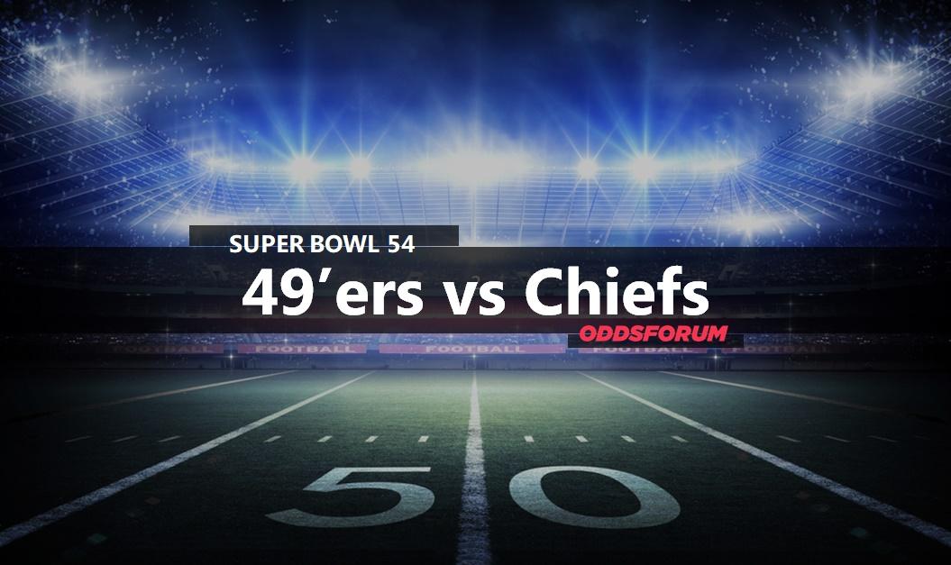 San Francisco 49'ers vs Kansas City Chiefs i Super Bowl 2020