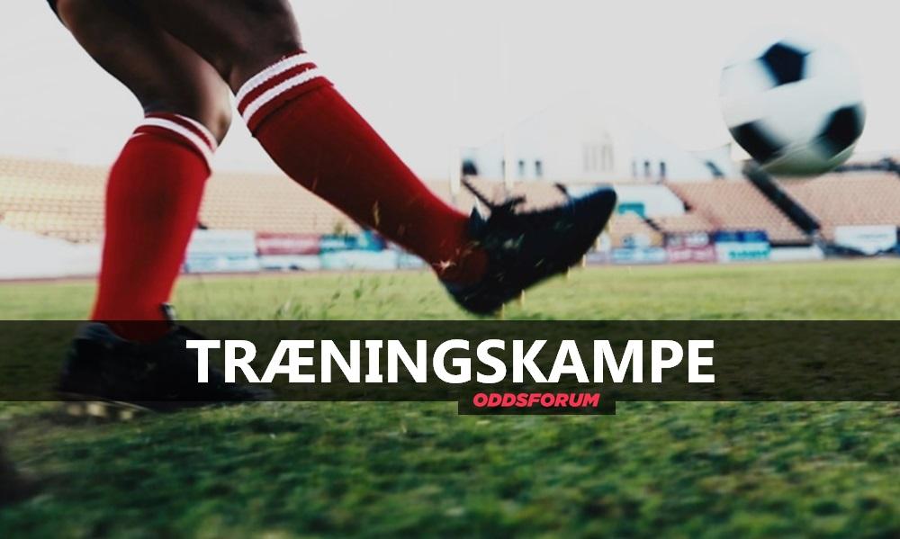 Træningskampe med fodbold