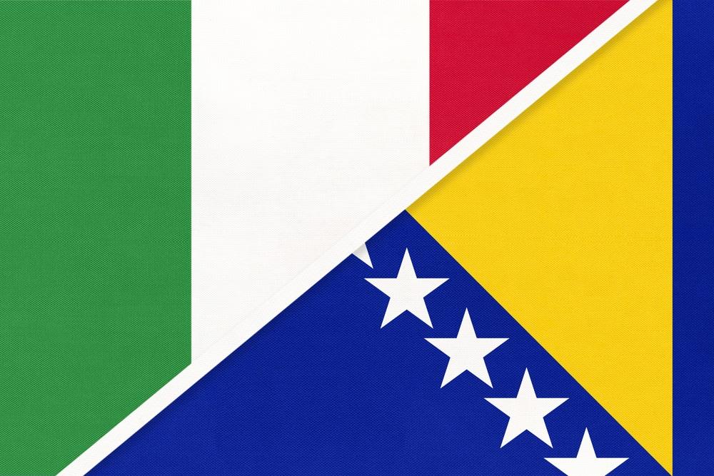 Italien vs Bosnien-Hercegovina