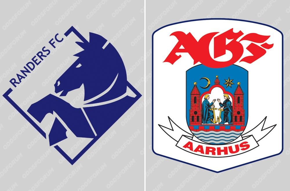 Randers FC vs AGF logo