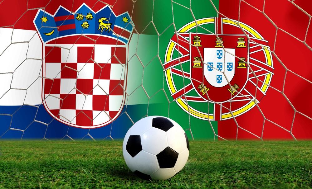 Kroatien Portugal Hjemmeholdet K mper For At Undg Nedrykning Kroatien Portugal Hjemmeholdet K mper For At Undg Nedrykning