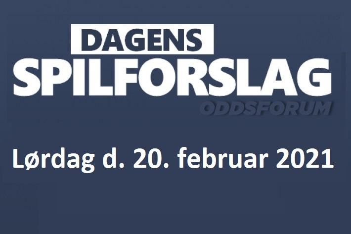 Lørdag d. 20. februar 2021