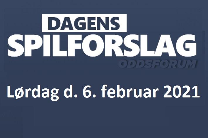 Lørdag d. 6. februar spilforslag