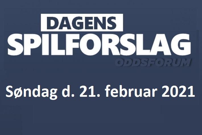 Søndag d. 21. februar 2021