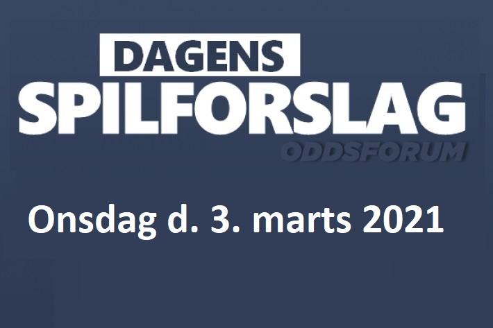 Onsdag d. 3. marts 2021