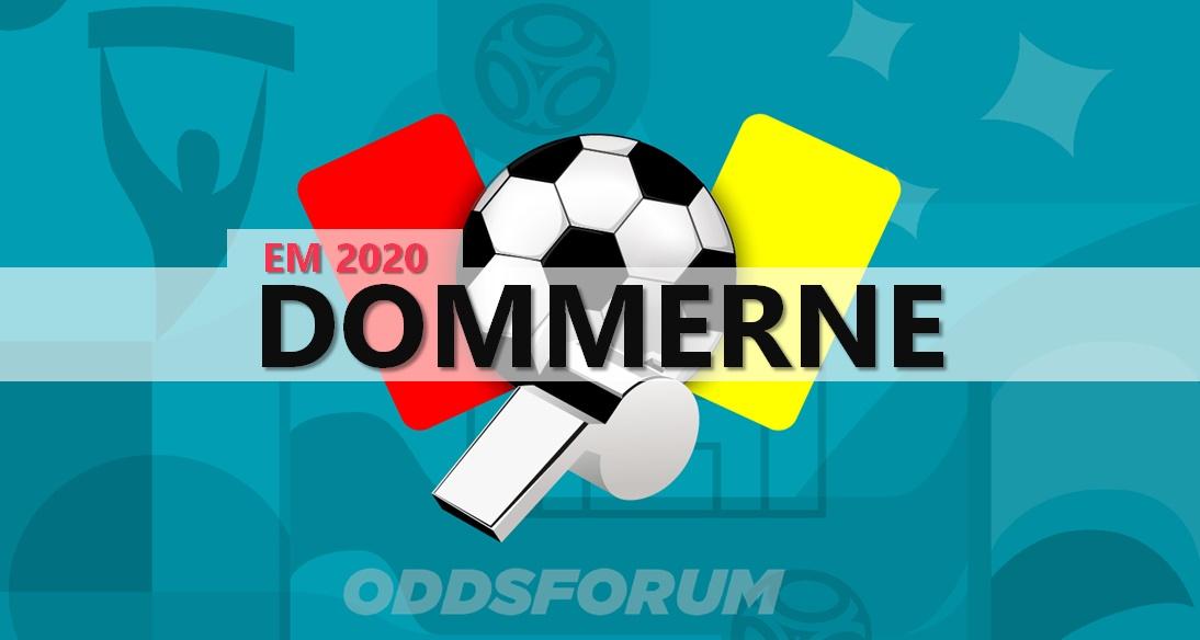 Dommerne ved EM 2020 i fodbold