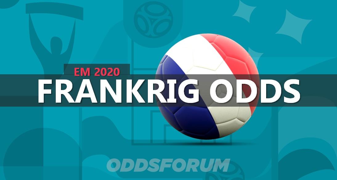 Frankrigs odds ved EM 2020 i fodbold