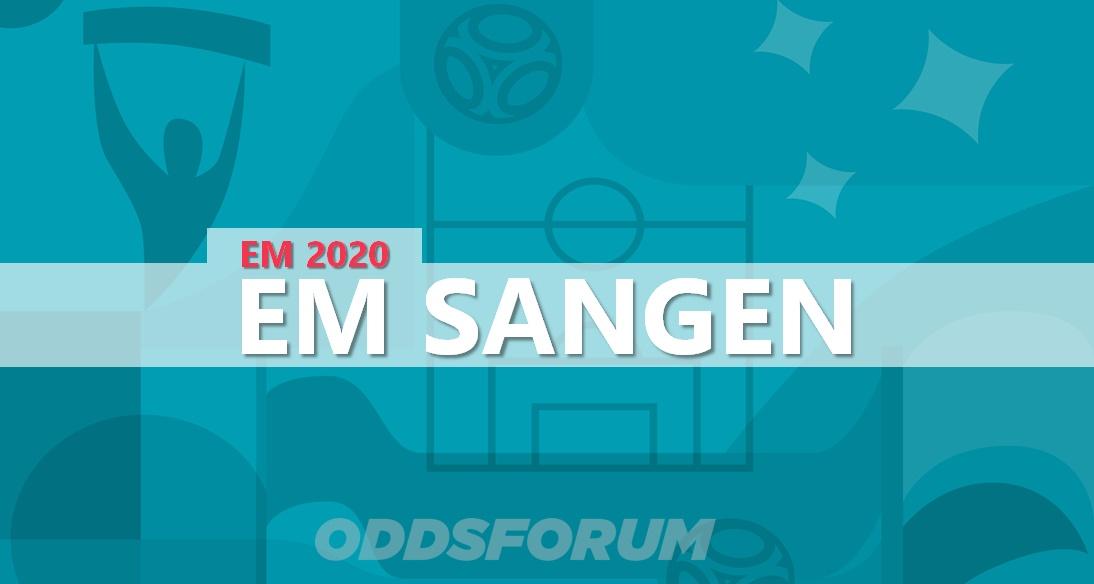 Den officielle EM 2020 sang