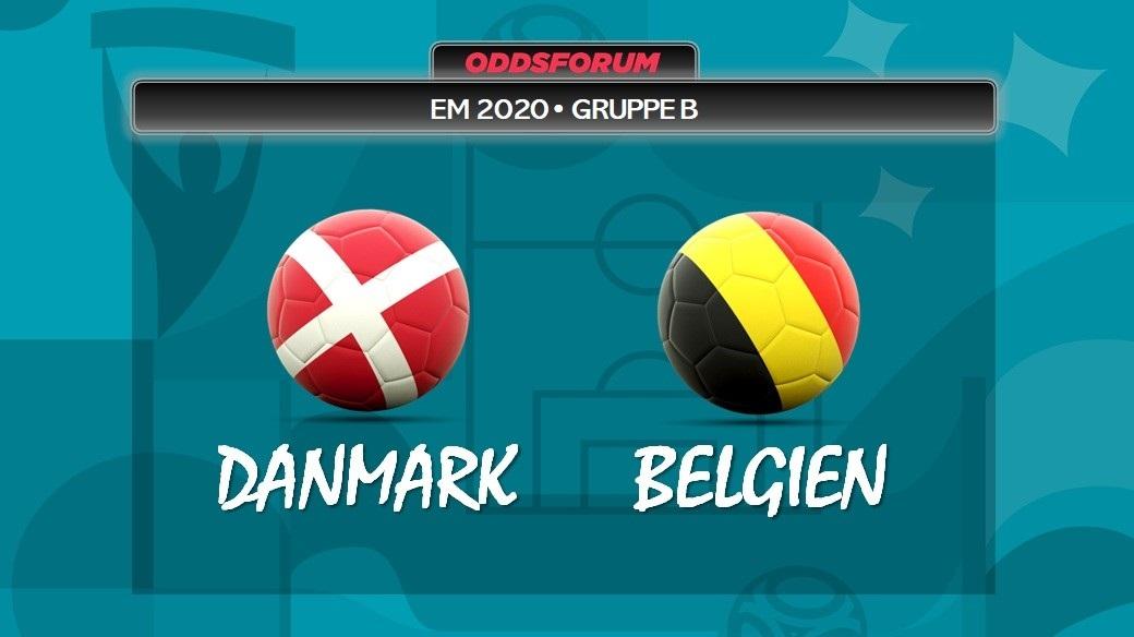 Danmark - Belgien ved EM 2020 i fodbold