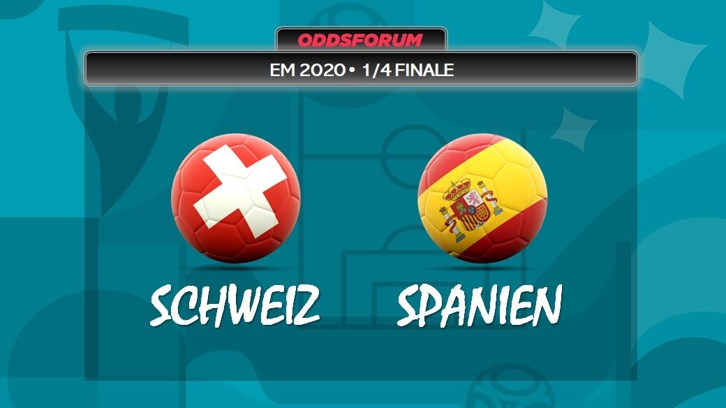 Schweiz vs Spanien optakt til kvartfinalen ved EM 2020 i fodbold