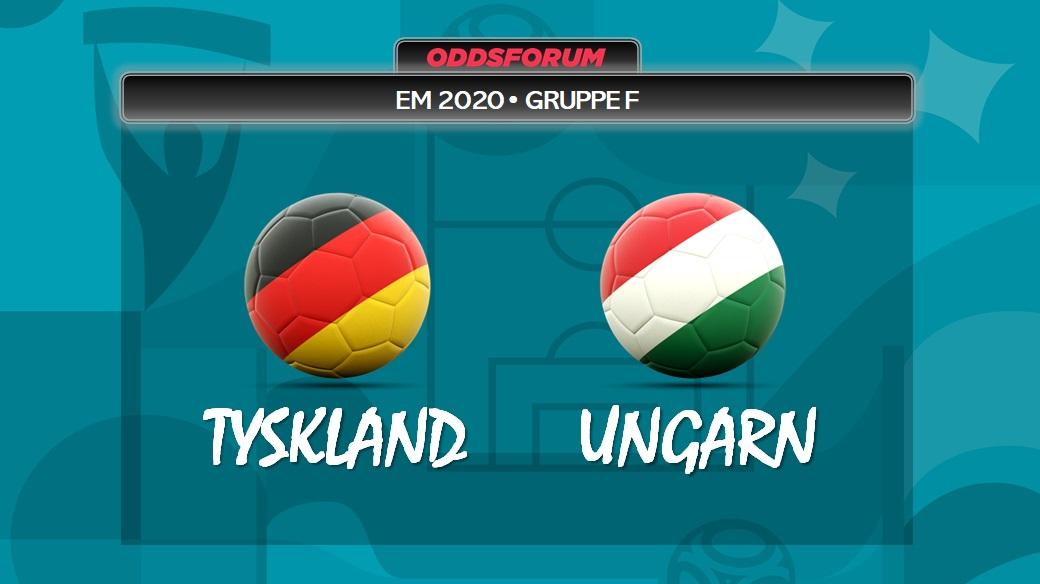Tyskland vs Ungarn ved EM 2020 i fodbold