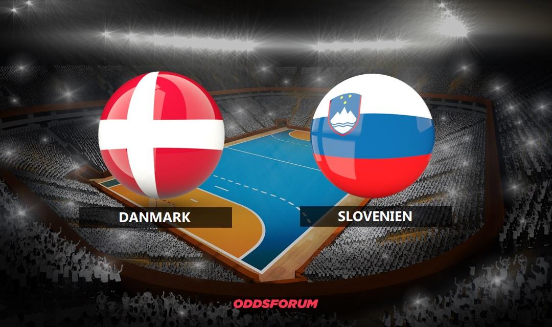 Danmark vs Slovenien ved EM 2022 i Herrehåndbold