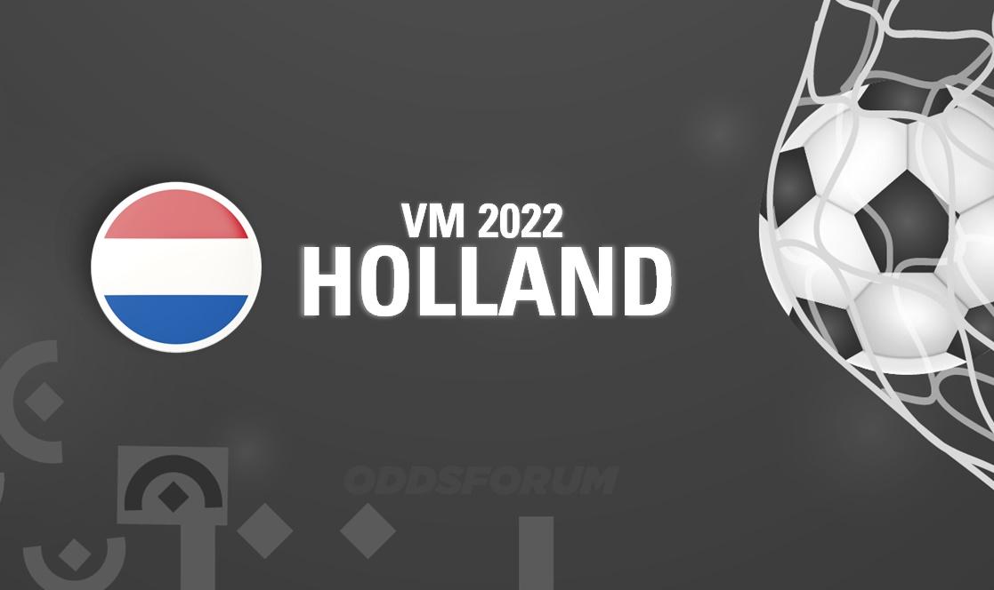 Hollands trup, kampe og odds ved VM 2022 i fodbold