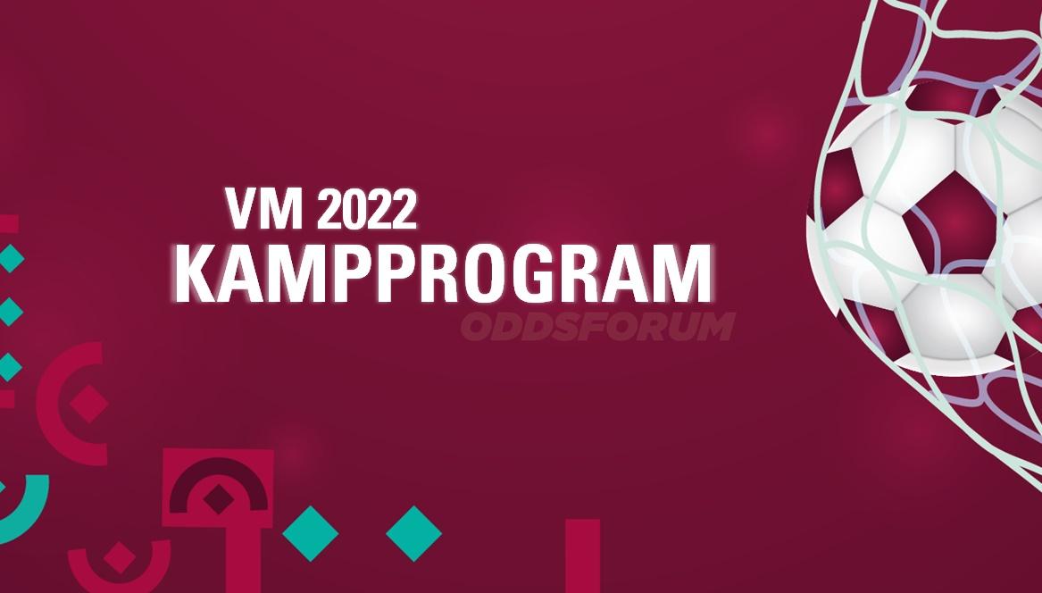 Kampprogram Vm 2022 Alle Kampe Ved Vm I Fodbold I Qatar