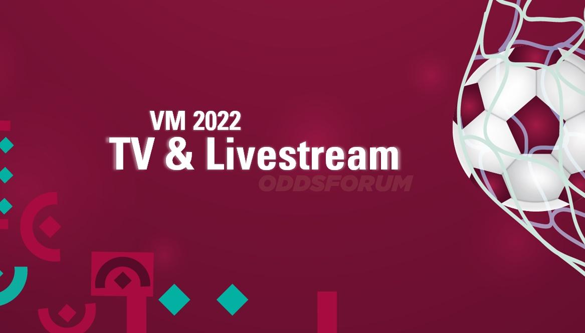 VM 2022 TV Program og Livestream 