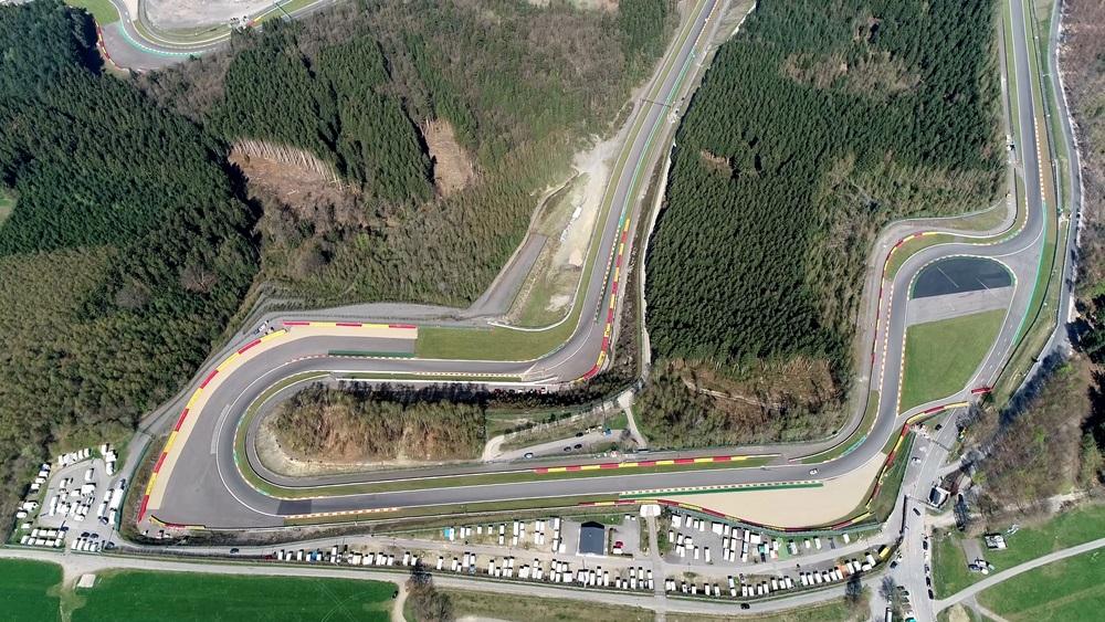 Belgiens Formel 1 Grand Prix på Spa-Francorchamps-banen