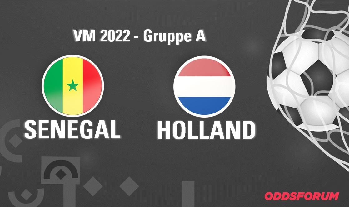 Senegal - Holland ved fodbold VM 2022