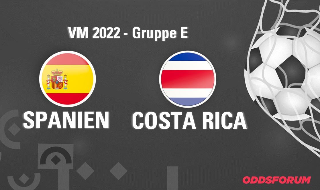 Spanien - Costa Rica ved fodbold VM 2022