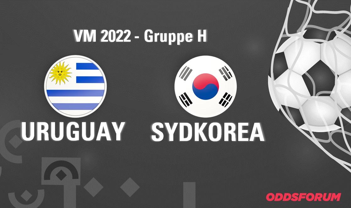 Uruguay - Sydkorea ved fodbold VM 2022