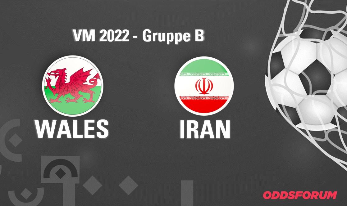 Wales - Iran ved fodbold VM 2022
