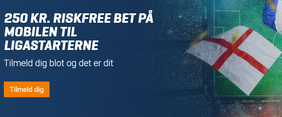 Få 250 kr gratis væddemål på de store ligaer