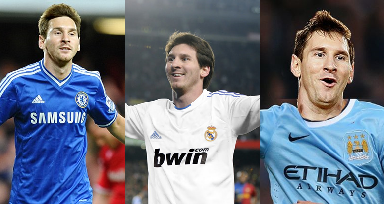 Odds på Messi skifter klub