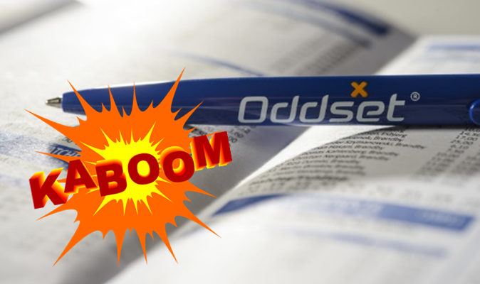 Bombe: Odds 35.193 sprænger Oddset rekord