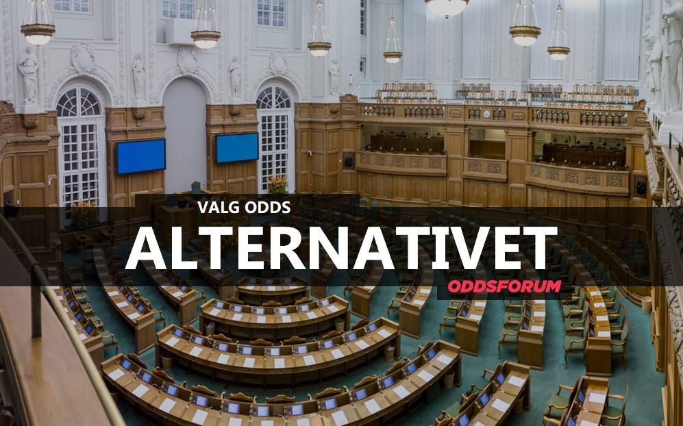 Alternativet Odds - Spil på Liste Å til Folketingsvalget 2019