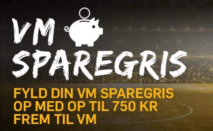 VM 2018 tilbud: Fyld sparegrisen op med VM bonus-penge hos betfair