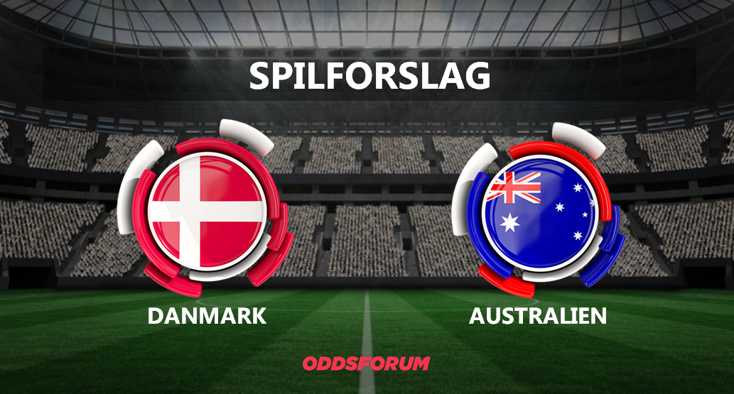 Danmark - Australien tips & spilforslag: Målfattig kamp