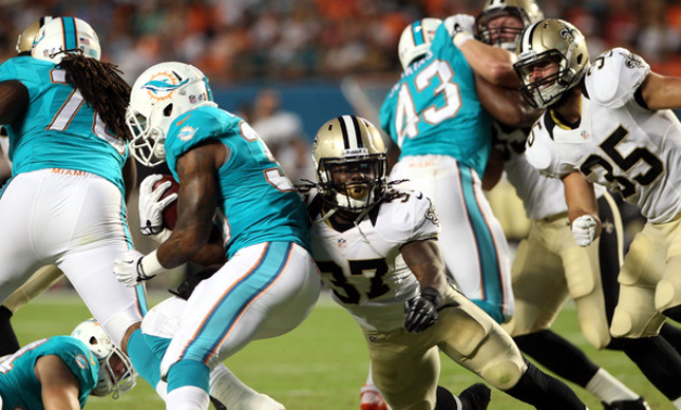 NFL: Miami Dolphins vs New Orleans Saints